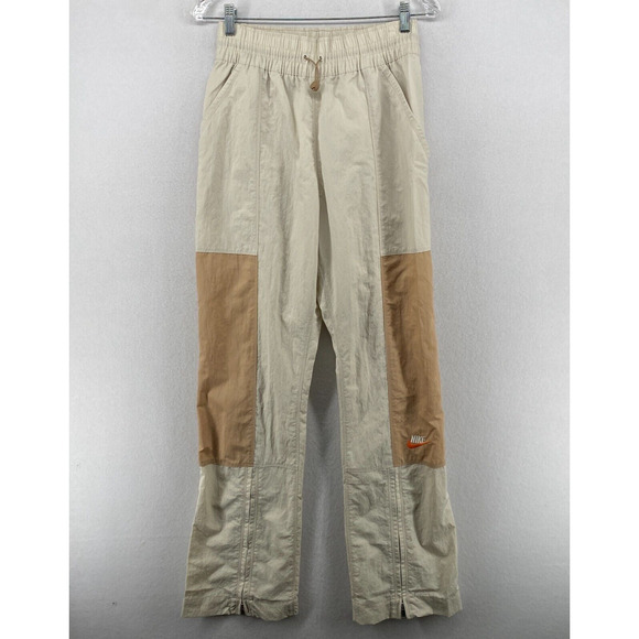 Nike Pants - NIKE Pants Womens S City Utility Repel Woven High Rise Hiking Beige